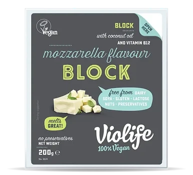 Сыр растительный "Моцарелла" блок, ТМ Violife, 200 г