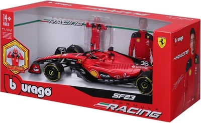 Металева модель автомобіля Bburago Ferrari Race Formula 1 SF-23 1:24 26809 (4893993268092)