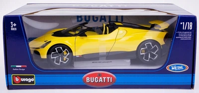 Металева модель автомобіля Bburago Bugatti Mistral 1:18 11051 (4893993110513)