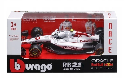 Металева модель автомобіля Bburago Formula Oracle RB21 Y. Tsunoda 1:43 38233_22 (4893993021703)