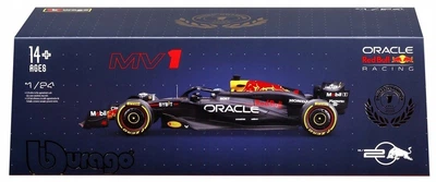 Металева модель автомобіля Bburago Formula Oracle RB20 M. Verstappen 1:24 28056_1 (4893993280568)