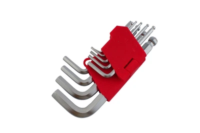 Набір шестигранних ключів Intertool 9 шт. з кулею (HT-0605)
