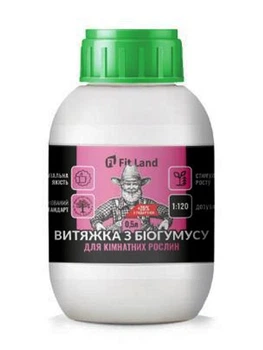 Витяжка з біогумусу Fit Land для кімнатних рослин 0,6л