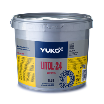 Смазка YUKO Литол-24 0,8 кг - универсальная для подшипников и узлов трения 4.5