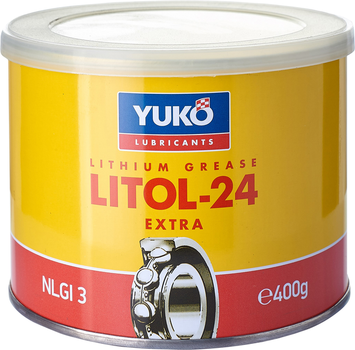 Смазка YUKO Литол-24 0,8 кг - универсальная для подшипников и узлов трения 0.4