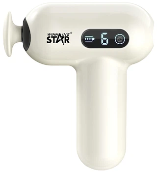 Масажер перкусійний WINNINGSTAR ST-6400 MASSAGE GUN White