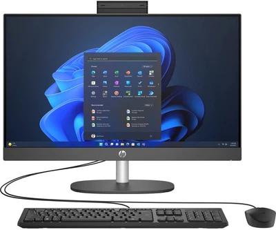 Моноблок 23.8'' HP ProOne 240 G10 i7-1355U/16Gb/SSD512Gb/K&M/Cam/WiFi/DOS/Iron Сірий/3y.w