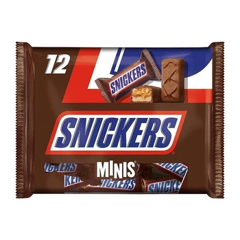 Батончики Snickers minis 12 шт 227 г