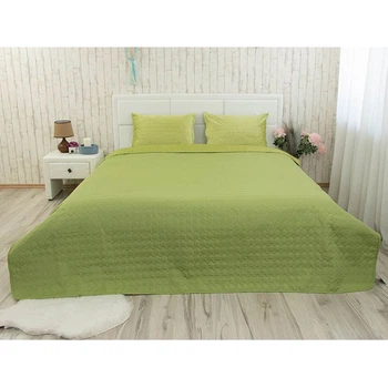 Покрывало декоративное Руно VeLour Green banana 220x240см (330.55_Green banana)