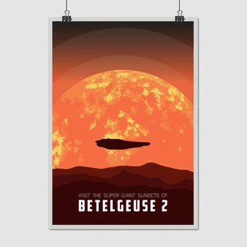 Постер Элита, Бетельгейзе, Elite:Dangerous, постер для геймера, космический корабль, sci-fi, A3 42×30 см (id3329)