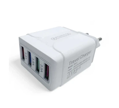 Зарядное устройство 220В 3,5А 12Вт 5В USBx4 QC3.0 Quick Charger 34-2
