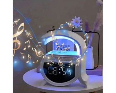 Ночник колонка G-Smart Light Sound Machine A-16 многофункциональный светильник с bluetooth и звуками природы