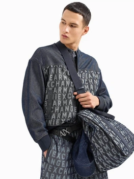 Джинсовая куртка Armani Exchange 8531854 Тёмно-синий L WH4207
