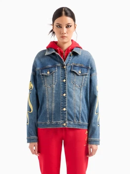 Джинсовая куртка Armani Exchange 8347114 Синий S QZ3402