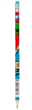 Олівець графітовий YES 280634 HB Minecraft, з ластиком (36) /280634/