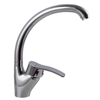 Змішувач для кухні Globus Lux QUEENSLAND GLQU-0203S-BIG боковий на ГАЙЦІ-(картридж Sedal)