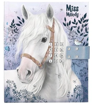 Щоденник із кодовим замком Depesche Miss Melody з мелодією Wildest Dreams 13237A (4010070690885)