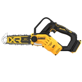 Міні-пилка ланцюгова акумуляторна безщіткова DeWALT, 18 В XR Li-lon, шина 20 см, довжина різання 15 см, швидкість ланцюга 8.6 м/с,