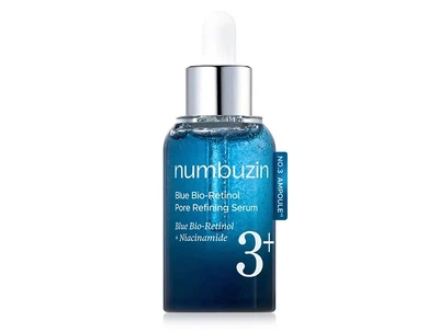 Сыворотка для сужения пор с ретинолом Numbuzin No.3 Blue Bio-Retinol Pore Refining Serum, 30мл (8809652589732)