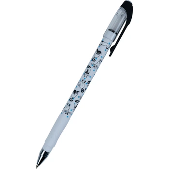 Ручка шариковая Axent Cats AB1049-28-A, 0.5 мм, синяя