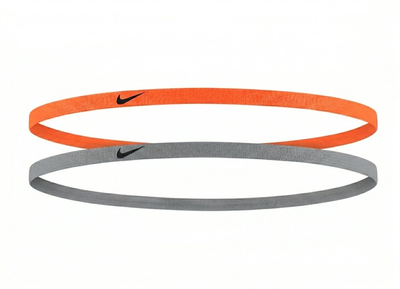 Набір пов'язок на голову Nike (помаранчева та сіра)