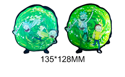 Голографическая наклейка Рик и Морти Rick and Morty 2865463841