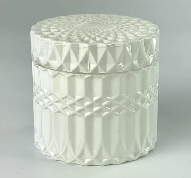 Цукерниця «Біле задзеркалля», 9x8,5 см, 250 мл