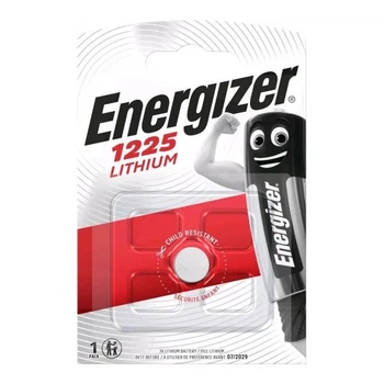 Батарейка літієва Energizer BR1225, 3V, блістер 1шт