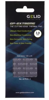 Термопрокладка GELID Solutions GP-Ultimate, 15 Вт/мК, 12х2 см, 3 мм, 2 шт (TP-VP04-R-E)