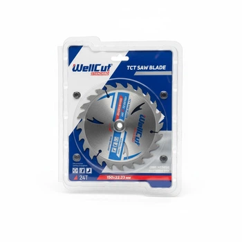 Диск пылающий по дереву WellCut Standard 150*22.23 24T