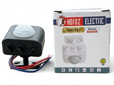 Датчик движения Horoz Electric SANDERO черный (088-004-0001-020)