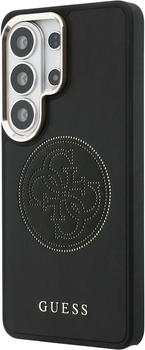 Панель Guess Perforated Logo MagSafe для Samsung Galaxy S26 Ultra Black (3666339613143)