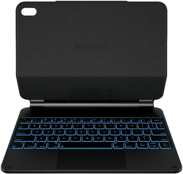 Чохол-клавіатура Typecase Edge для Apple iPad 11" 2025 /10.9" 2022 Carbon Fiber (6979284780288)