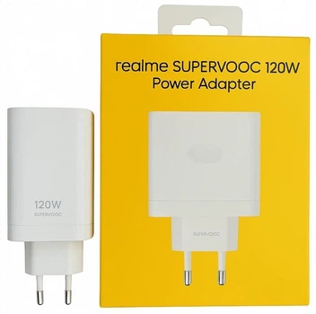 Мережевий зарядний пристрій Realme SuperVooc 120W блок швидкої зарядки для Oppo, OnePlus, Realme