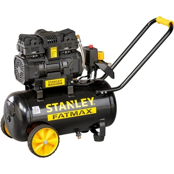 Компресор повітряний поршневий STANLEY FATMAX FMXCMS1524HE, продуктивність 160 л/хв, потужність 1.1 кВт, тис 8 Бар, об'єм ресивера