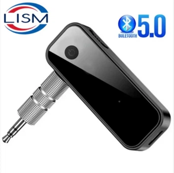 Беспроводной аудио адаптер передатчик / приемник VIKEFON C28 Bluetooth 5.0 с 3.5 мм AUX, черный (82404395)
