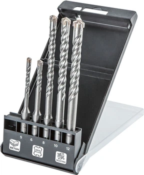 Набір свердел для бетону NEO Tools SDS Plus 5 шт. 57-572 (5906692011209)