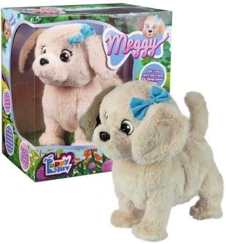 Zabawka interaktywna TM Toys Puppy Luv Pies labrador Meggy Beżowy (5904754608770)