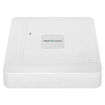 Відеореєстратор гібридний GreenVision GV-A-S041/04 4-канальний H.265 HDMI 4K White (LP19239)