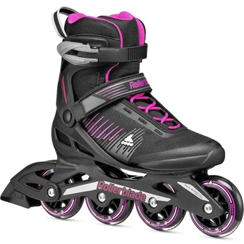 Ролики женские Rollerblade Zetrablade Women 230 Чорний-Рожевий