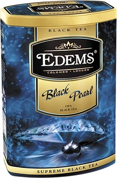 Чай черный Еdems Черная жемчужина крупнолистный 200 г (4792055013055)