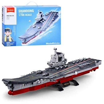 Конструктор военный авианосец Sluban M38-B1210