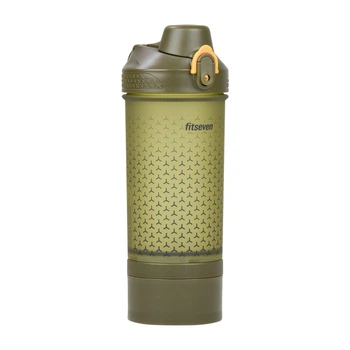 Шейкер UZSPACE Shaker Fitseven Infinity 1110 (500 мл, military/orange)