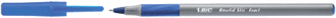 Ручка кулькова BIC Round Stic Exact синя (20) /bc918543/