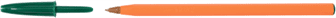 Ручка кулькова BIC Orange зелена (20) /bc1199110113/
