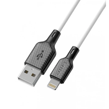 Кабель Lightning 2A (1m) — Earldom EC-154L — white