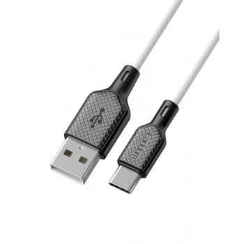Кабель USB C 2.4A (1m) — Earldom EC-154C — white