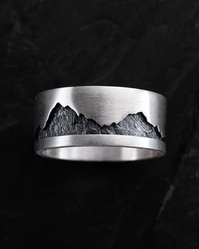 Серебряное кольцо MOUNTAINS Reytel 69045204 23.5