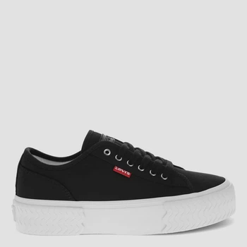 Женские кеды низкие Levi`s 693378269 39 Черные (1159855249)