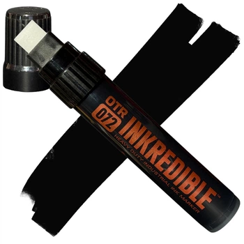 Маркер спиртовой On the Run 072 Inkredible Black (Черный) 15 мм